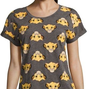Disney Lion King Simba Womens Shirt